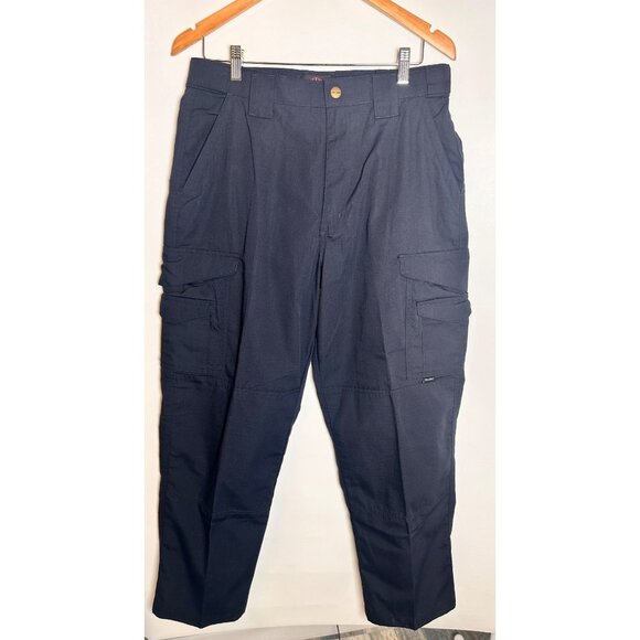TRU-SPEC Navy Blue Tactical Cargo Work Pants Men's Size 32/32 - Picture 2 of 8
